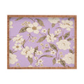 Gabriela Fuente Roberta lilac Rectangular Tray