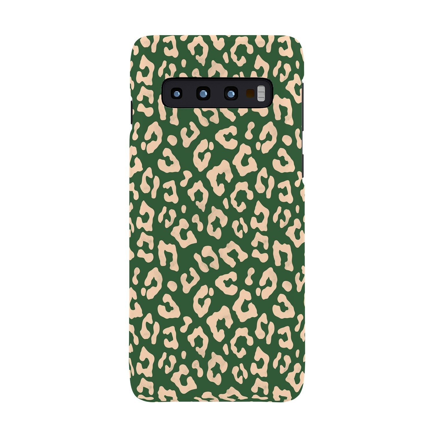 Avenie BR Cheetah Print In Green Phone Case