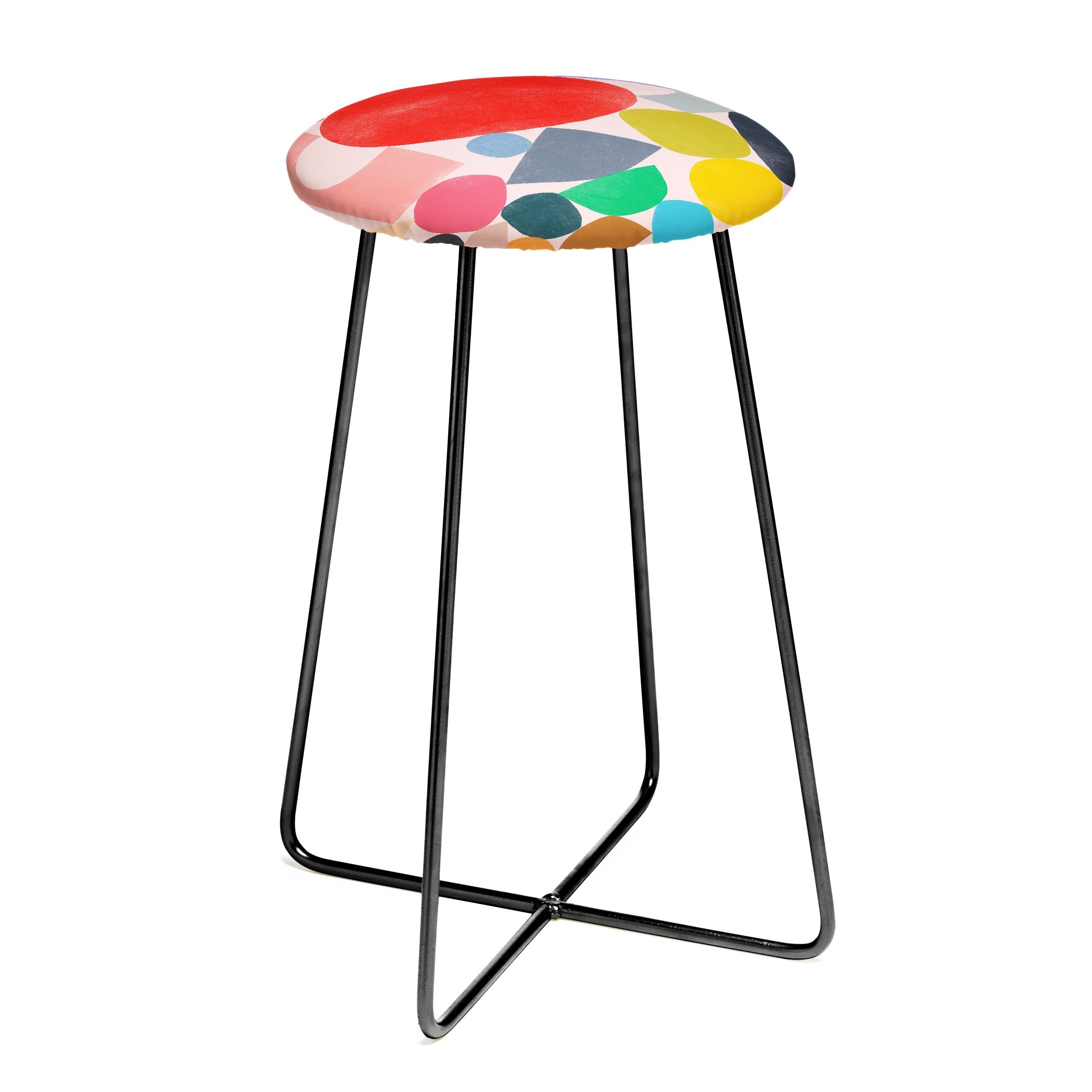 Garima Dhawan Colored Toys 4 Counter Stool