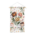 Marta Barragan Camarasa Hand Painted Peony Florals Wall Hanging Portrait