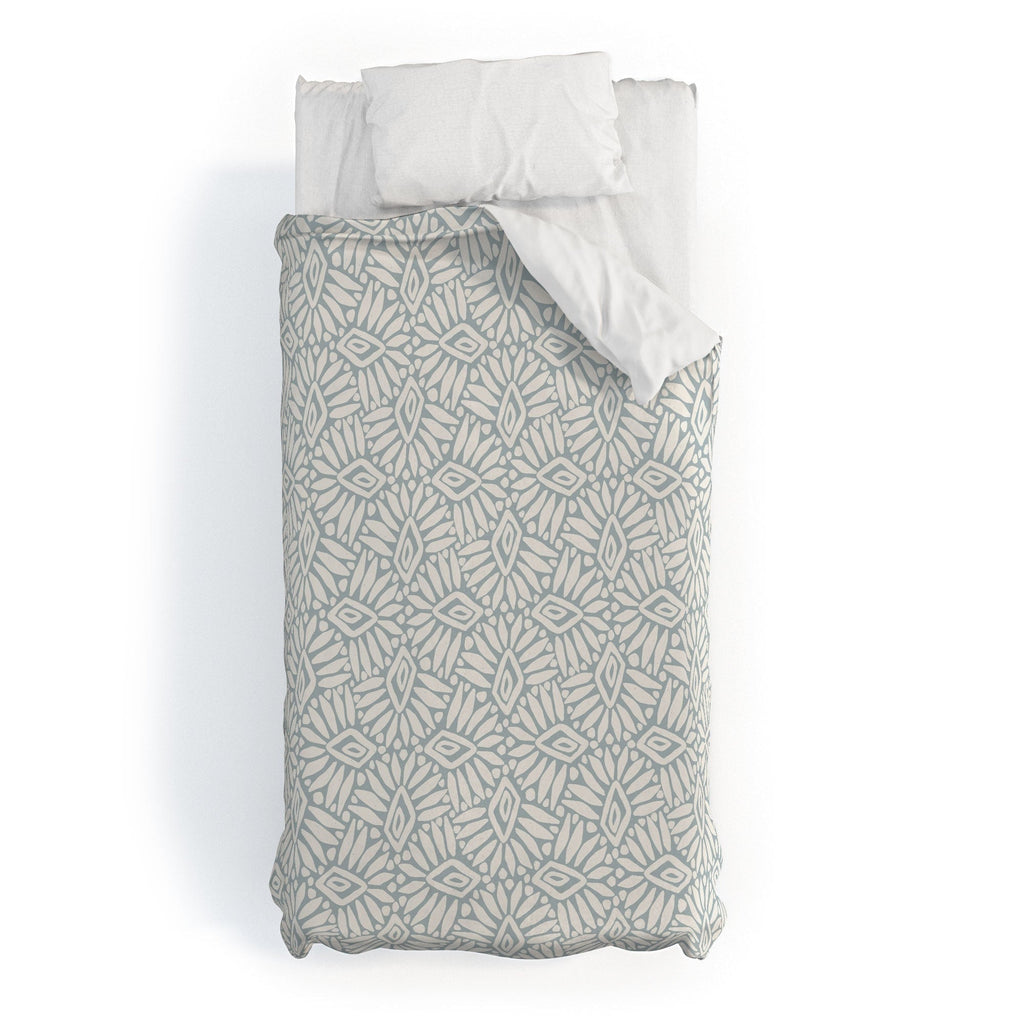 CoastL Studio Palm Ogee Duvet Cover