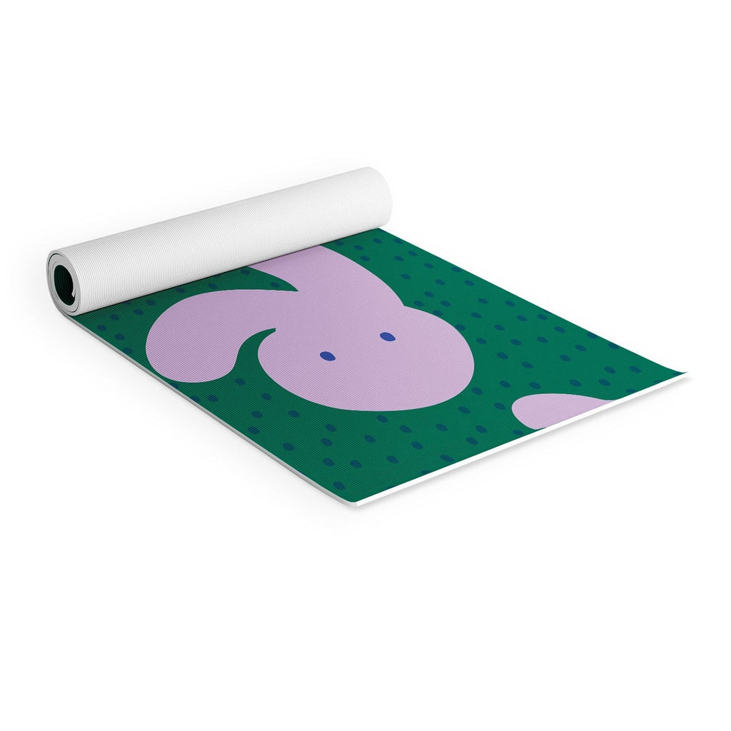 Camilla Foss Pebbles and Rabbit Yoga Mat