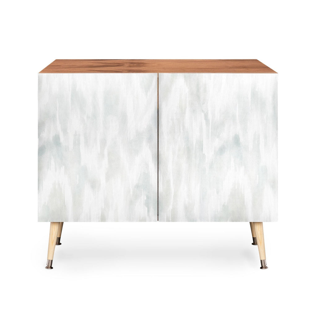Jacqueline Maldonado Watercolor Wood Grain Credenza
