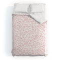 Mieken Petra Designs ditsytoilefloral pink Duvet Cover
