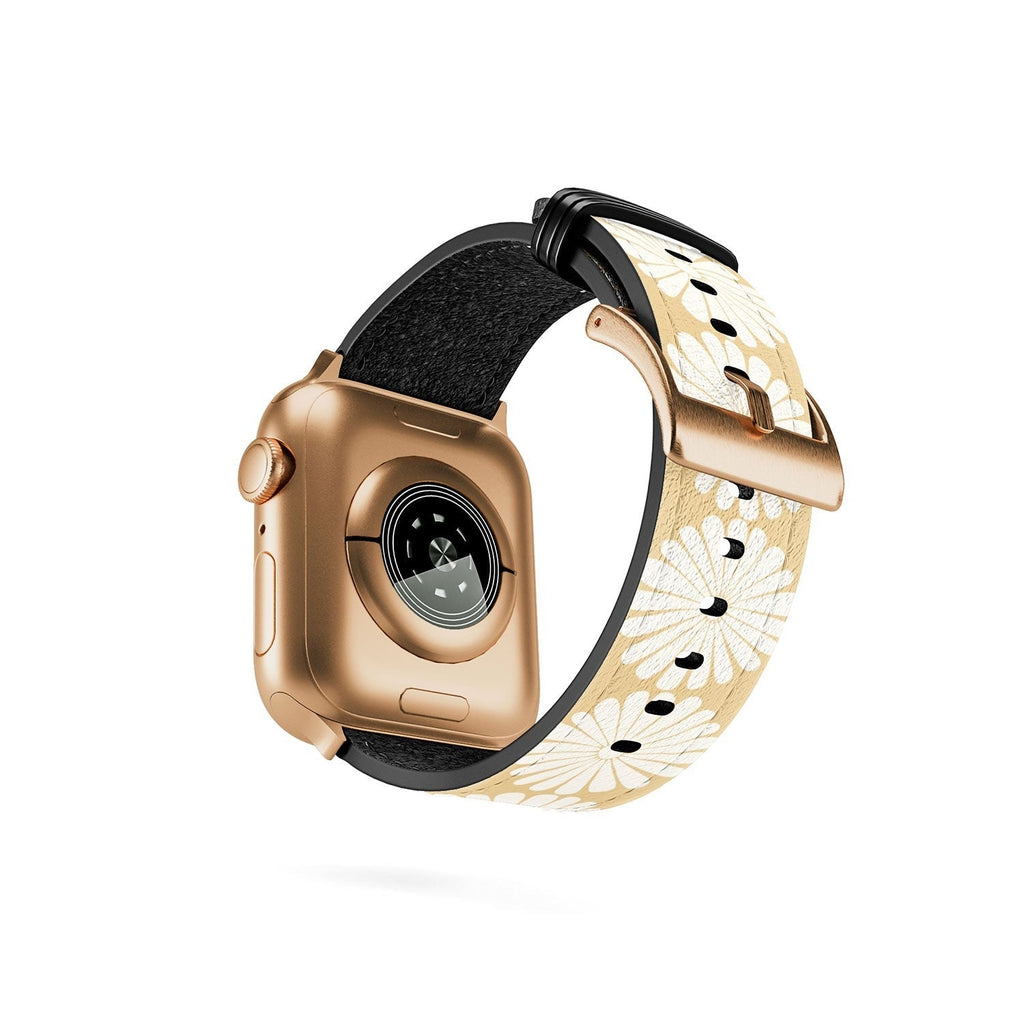 Colour Poems Retro Daisy XXIV Apple Watch Band