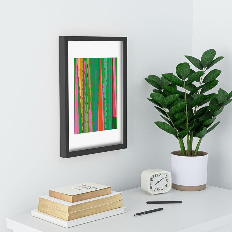 Mirimo Bazaar Brazil Green Recessed Framing Rectangle