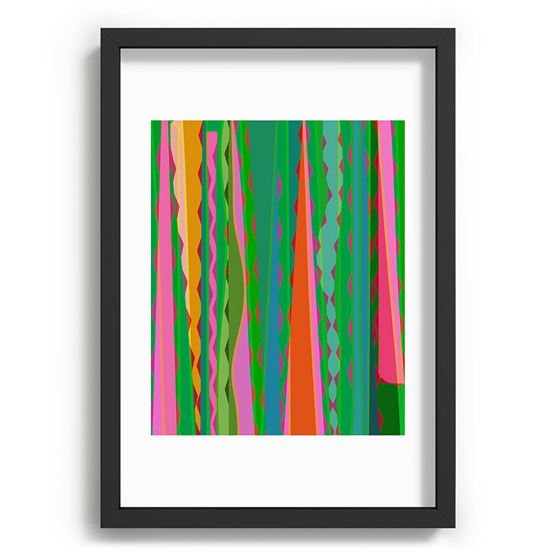 Mirimo Bazaar Brazil Green Recessed Framing Rectangle