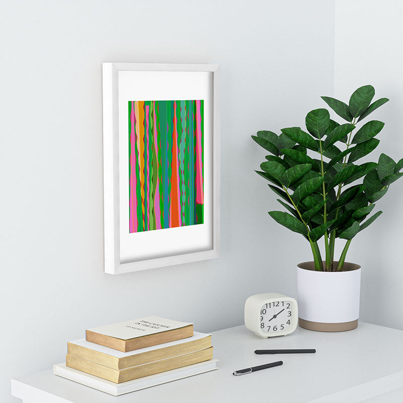 Mirimo Bazaar Brazil Green Recessed Framing Rectangle