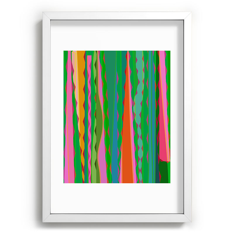 Mirimo Bazaar Brazil Green Recessed Framing Rectangle