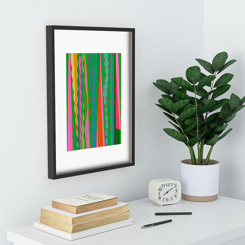 Mirimo Bazaar Brazil Green Recessed Framing Rectangle