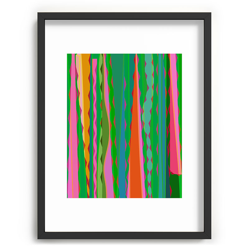 Mirimo Bazaar Brazil Green Recessed Framing Rectangle