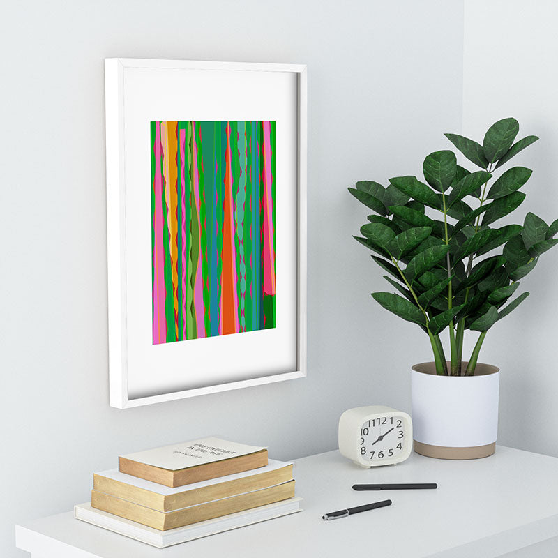 Mirimo Bazaar Brazil Green Recessed Framing Rectangle