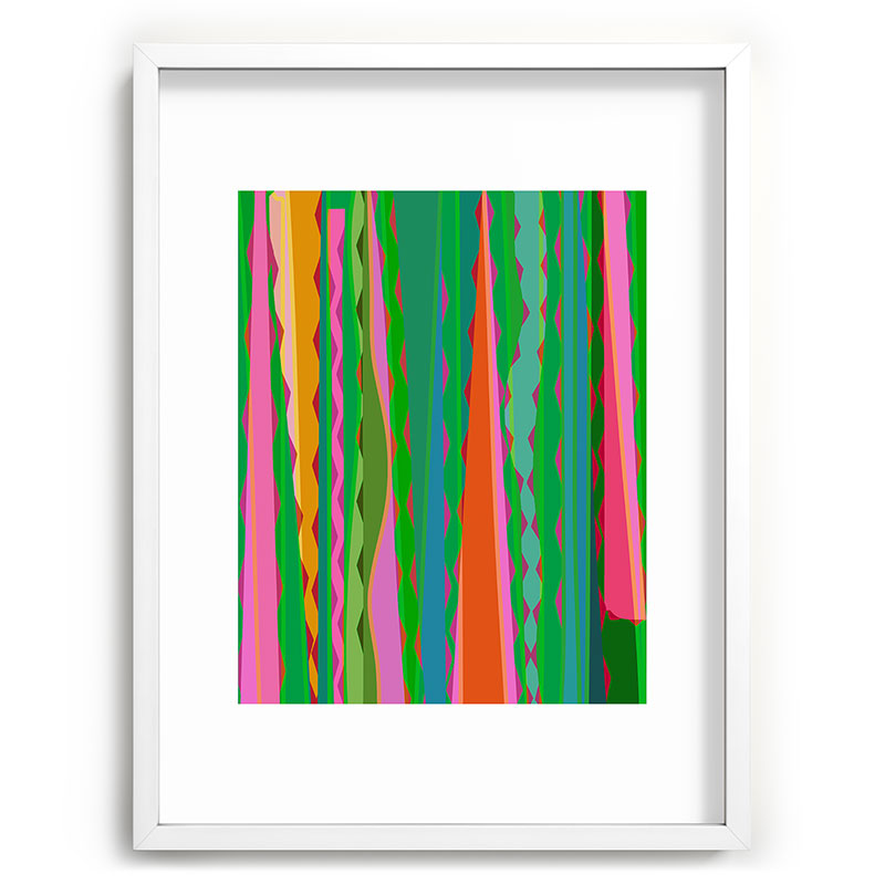 Mirimo Bazaar Brazil Green Recessed Framing Rectangle