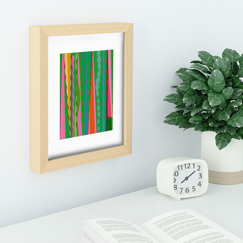 Mirimo Bazaar Brazil Green Recessed Framing Rectangle
