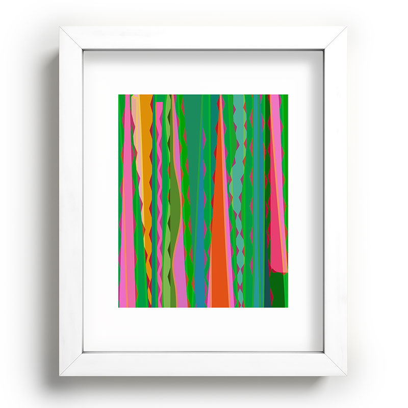 Mirimo Bazaar Brazil Green Recessed Framing Rectangle