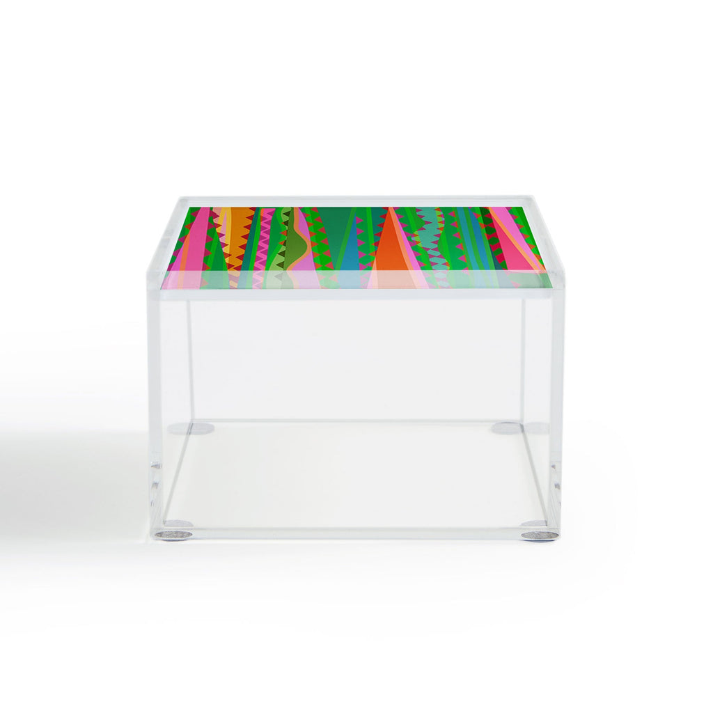 Mirimo Bazaar Brazil Green Acrylic Box