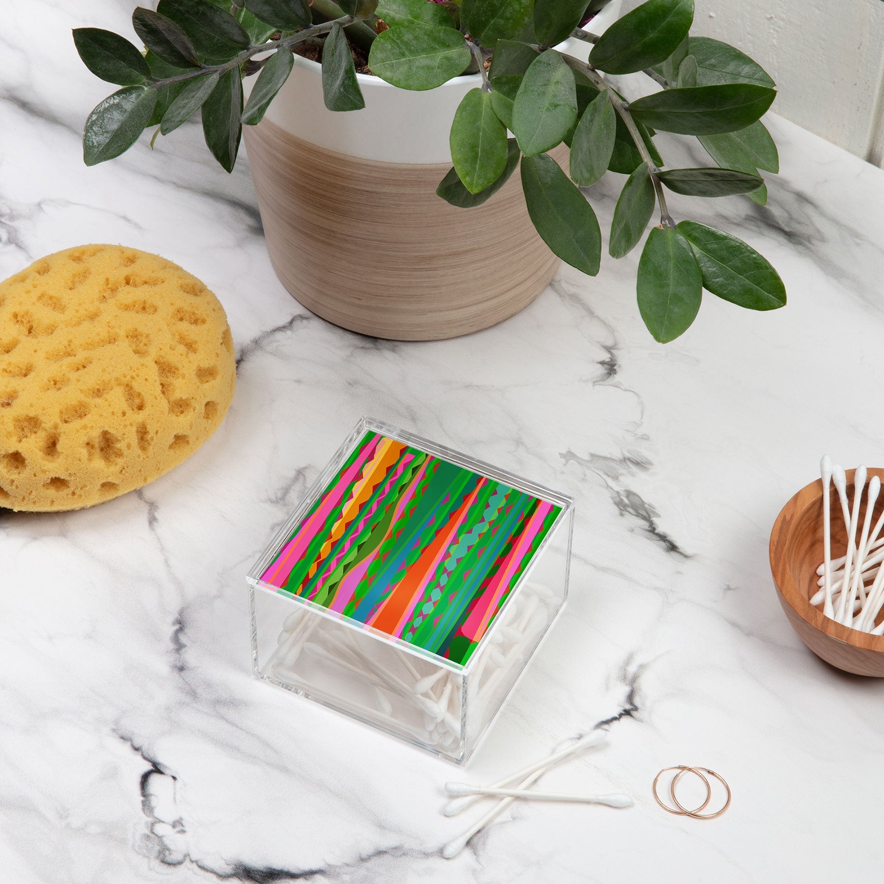 Mirimo Bazaar Brazil Green Acrylic Box