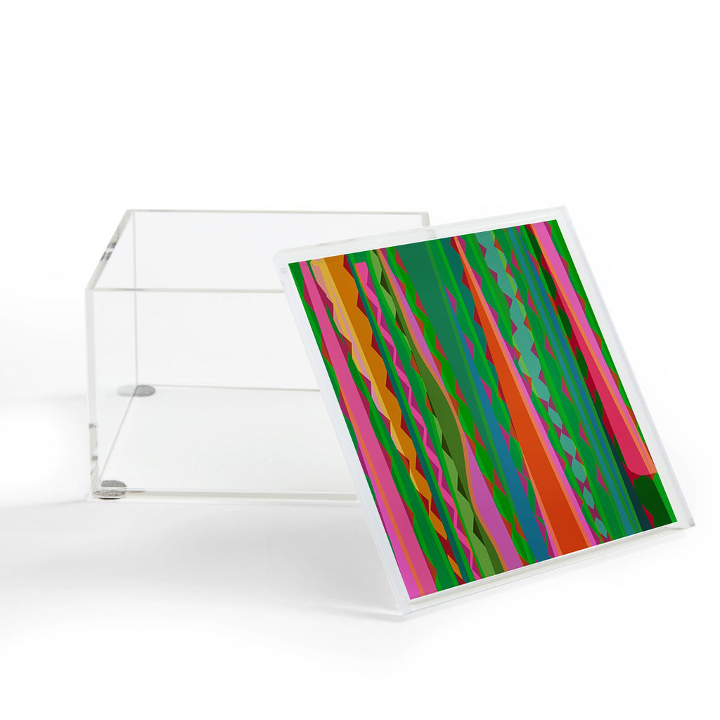 Mirimo Bazaar Brazil Green Acrylic Box