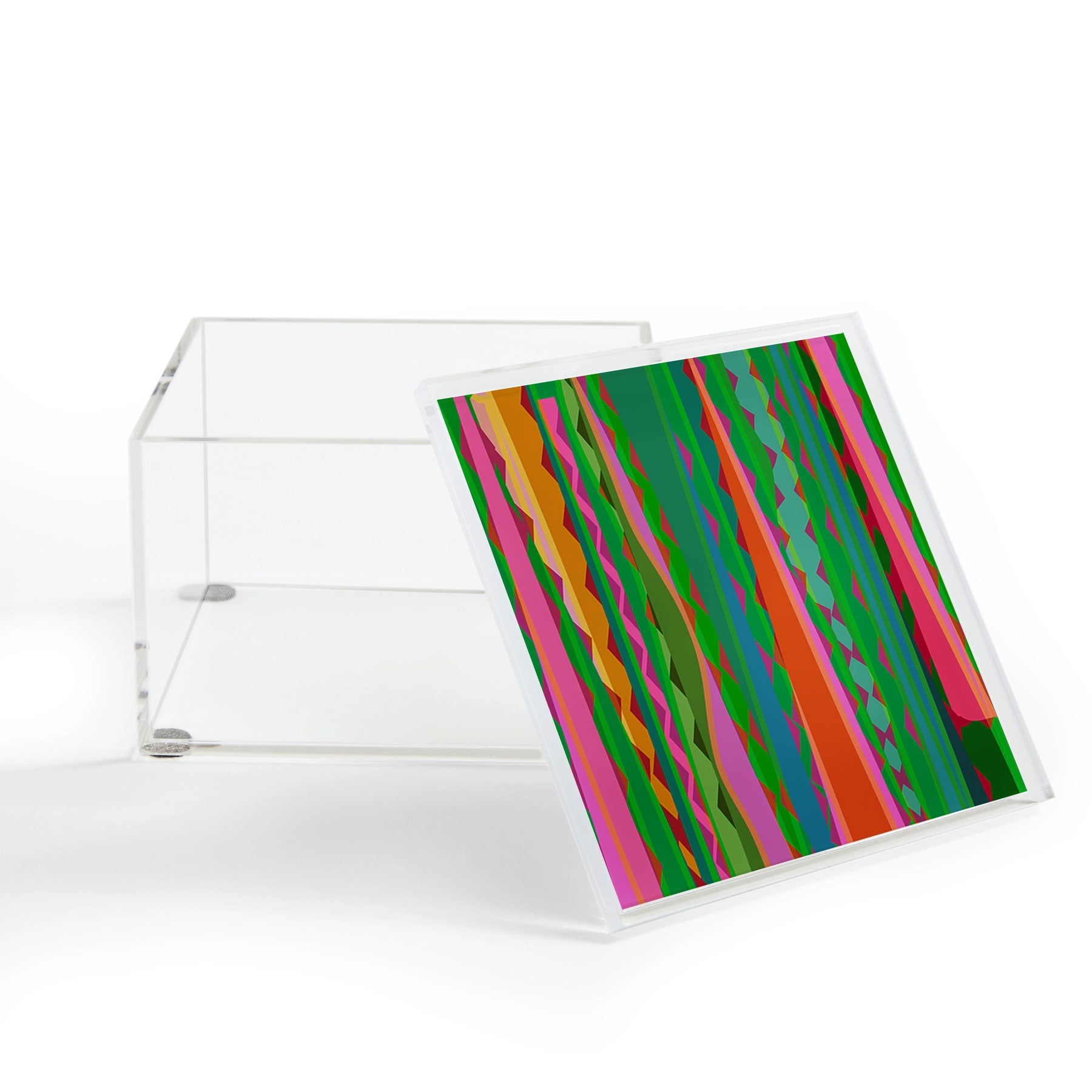 Mirimo Bazaar Brazil Green Acrylic Box