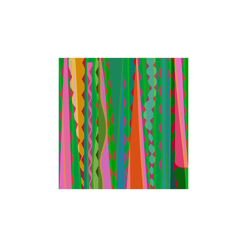 Mirimo Bazaar Brazil Green Art Print