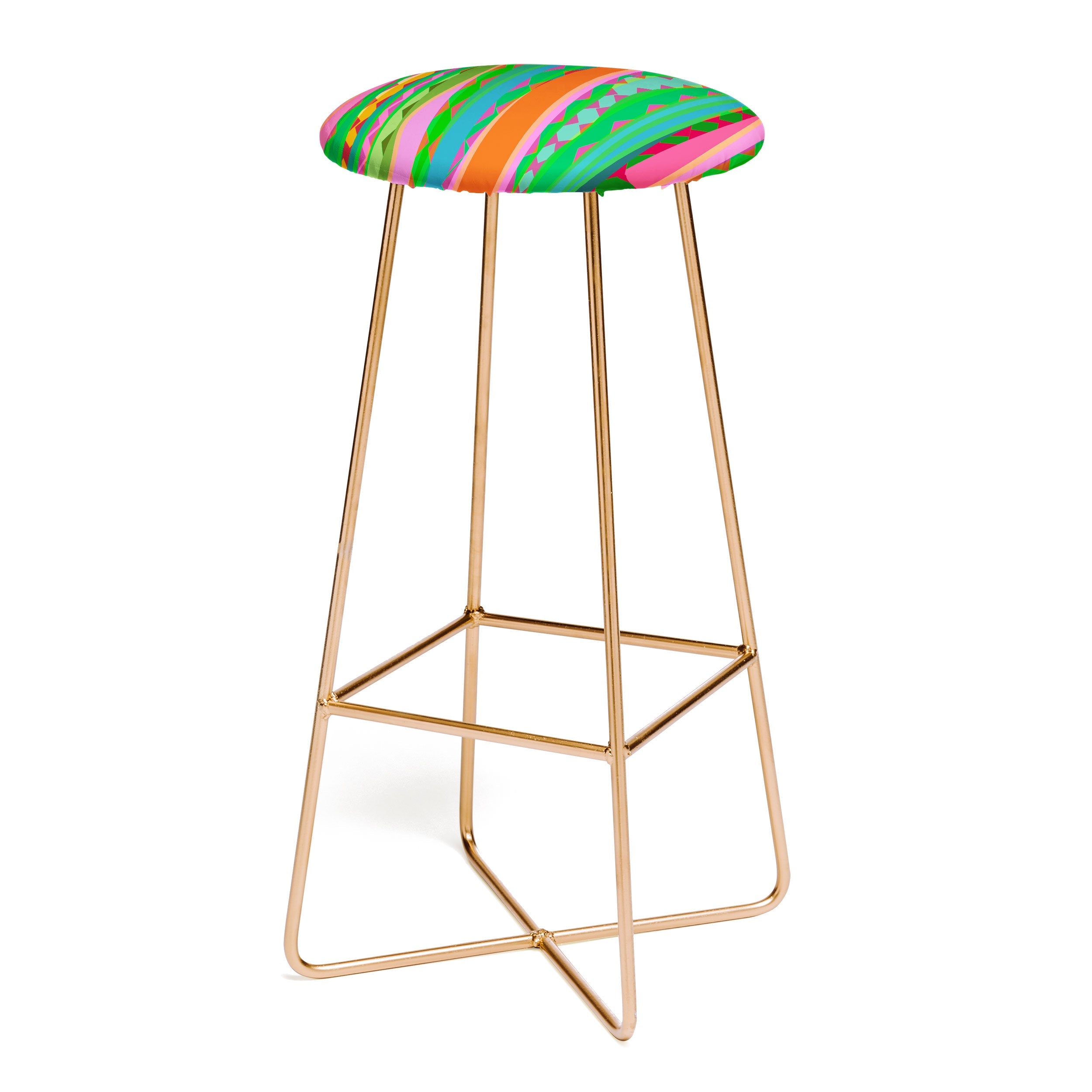 Mirimo Bazaar Brazil Green Bar Stool