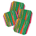 Mirimo Bazaar Brazil Green Coaster Set