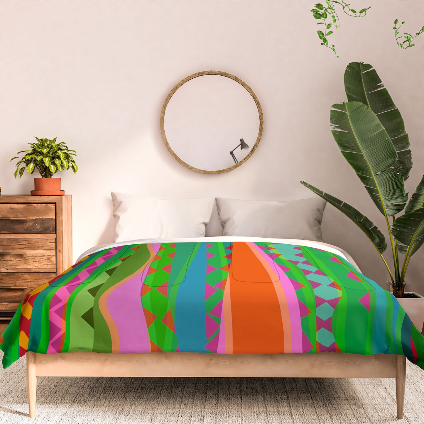 Mirimo Bazaar Brazil Green Comforter