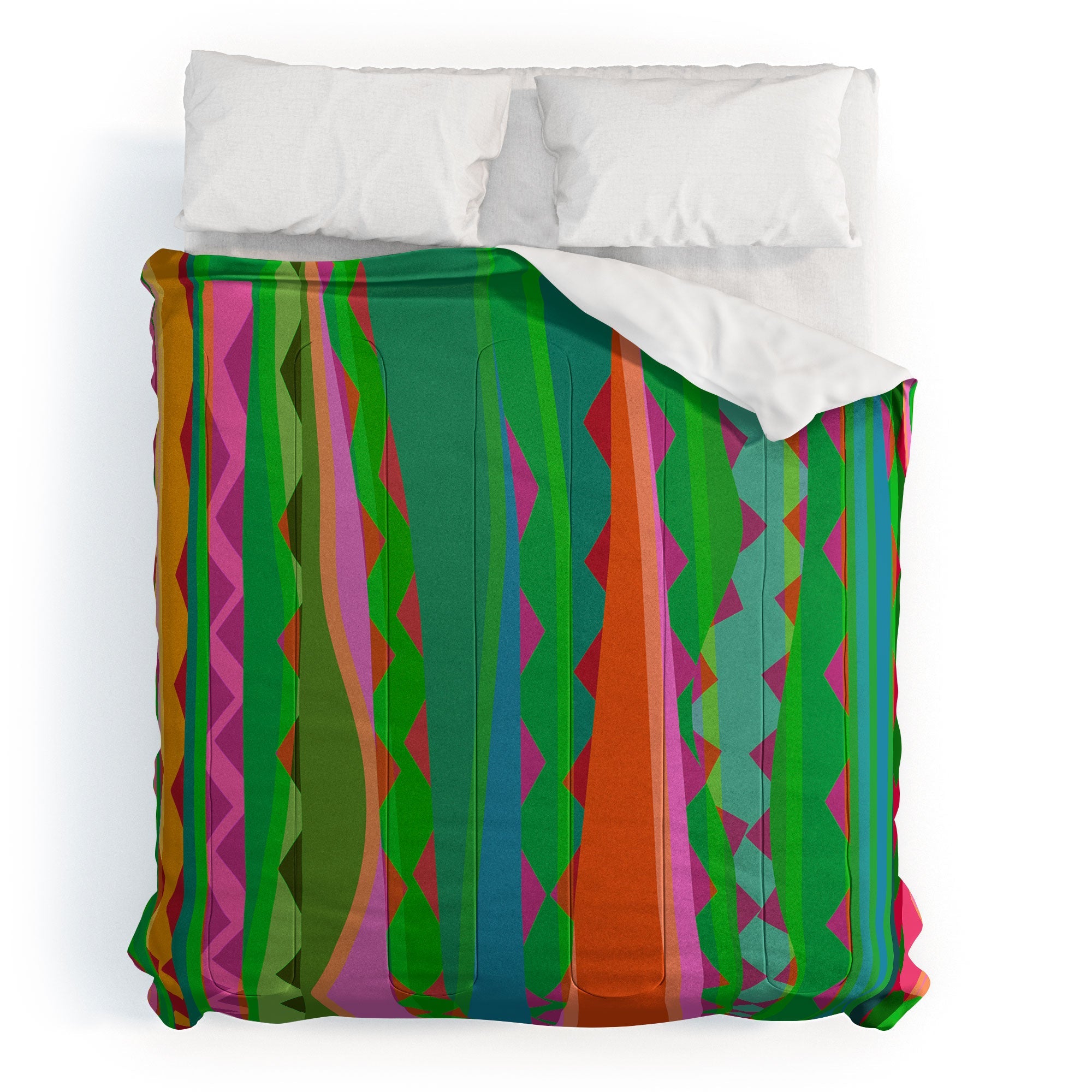 Mirimo Bazaar Brazil Green Comforter