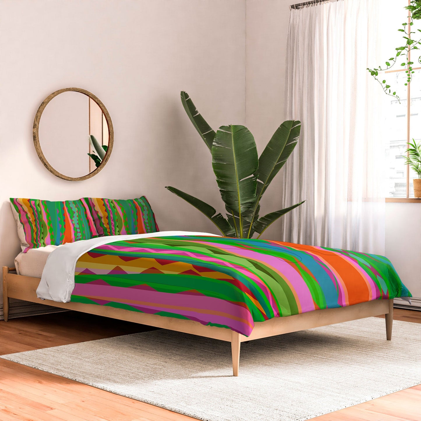 Mirimo Bazaar Brazil Green Comforter