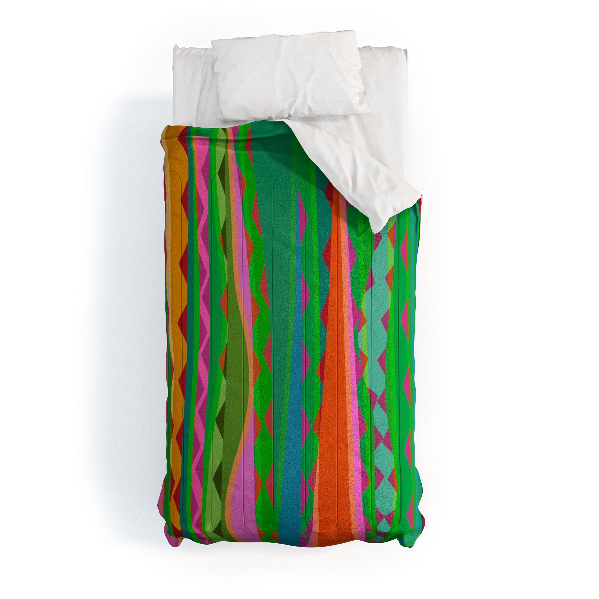Mirimo Bazaar Brazil Green Comforter