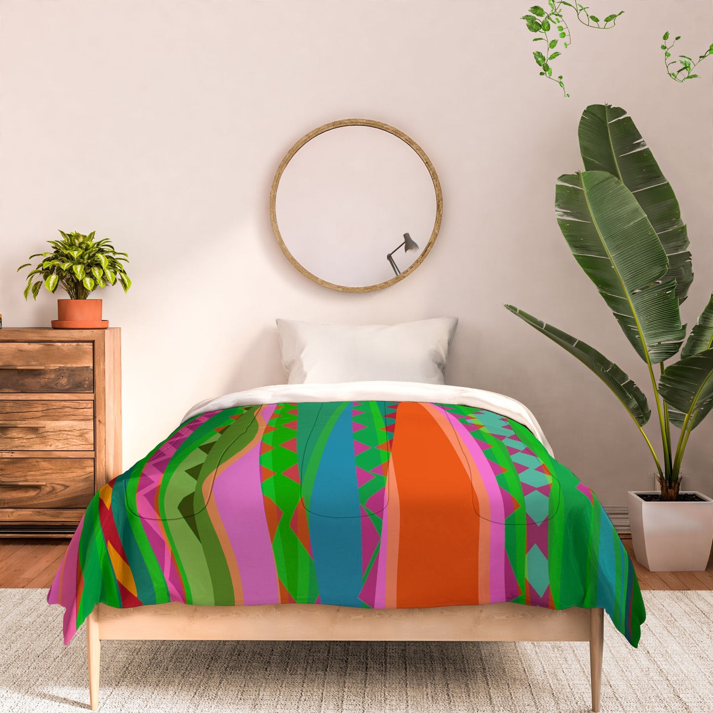 Mirimo Bazaar Brazil Green Comforter
