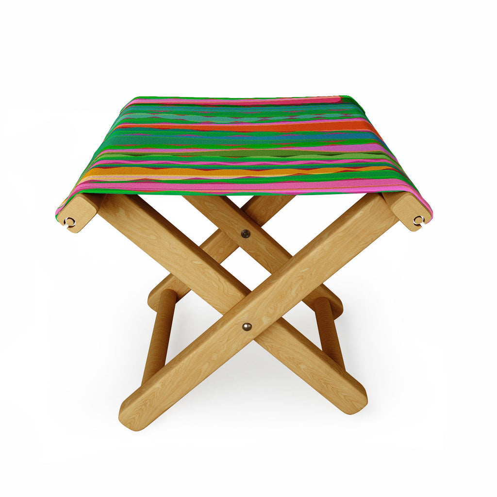 Mirimo Bazaar Brazil Green Folding Stool
