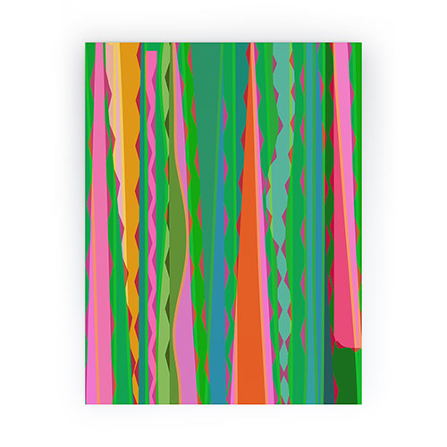 Mirimo Bazaar Brazil Green Mini Art Print