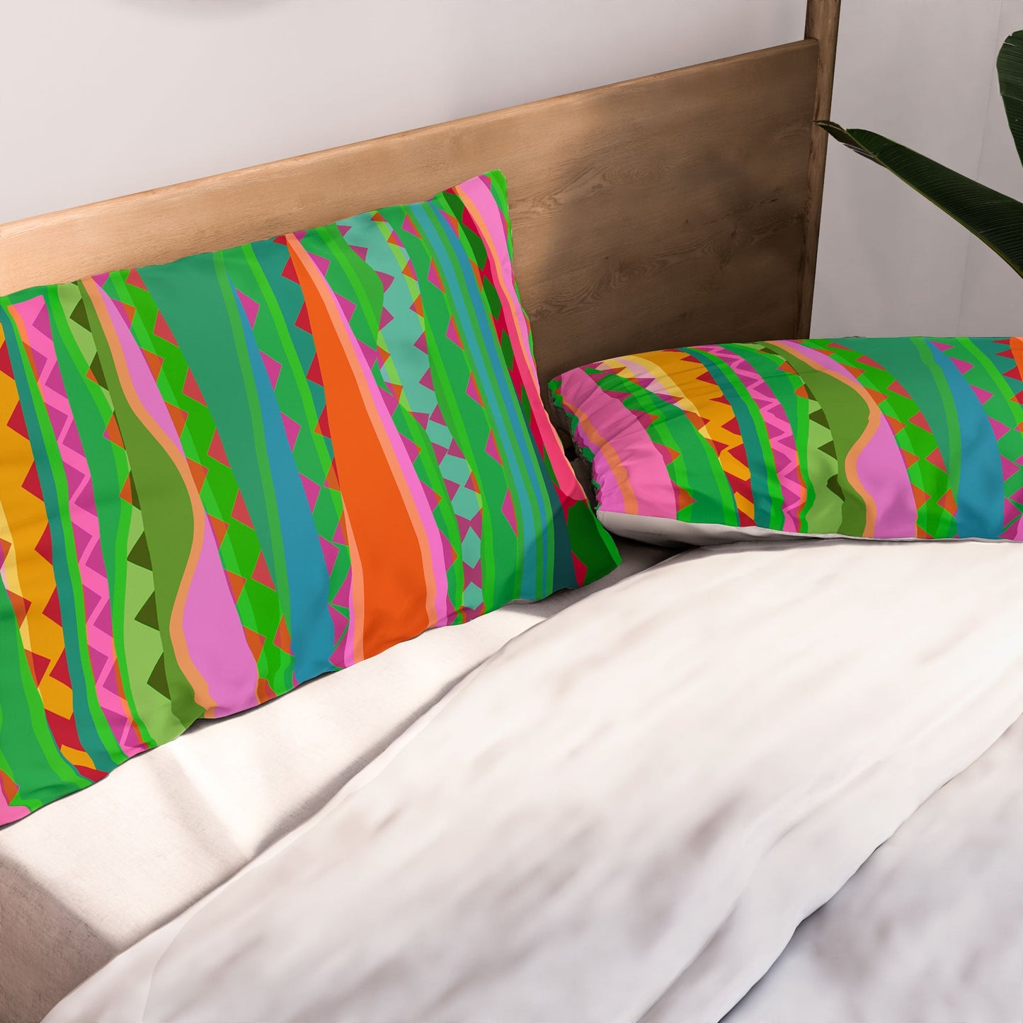 Mirimo Bazaar Brazil Green Pillow Shams