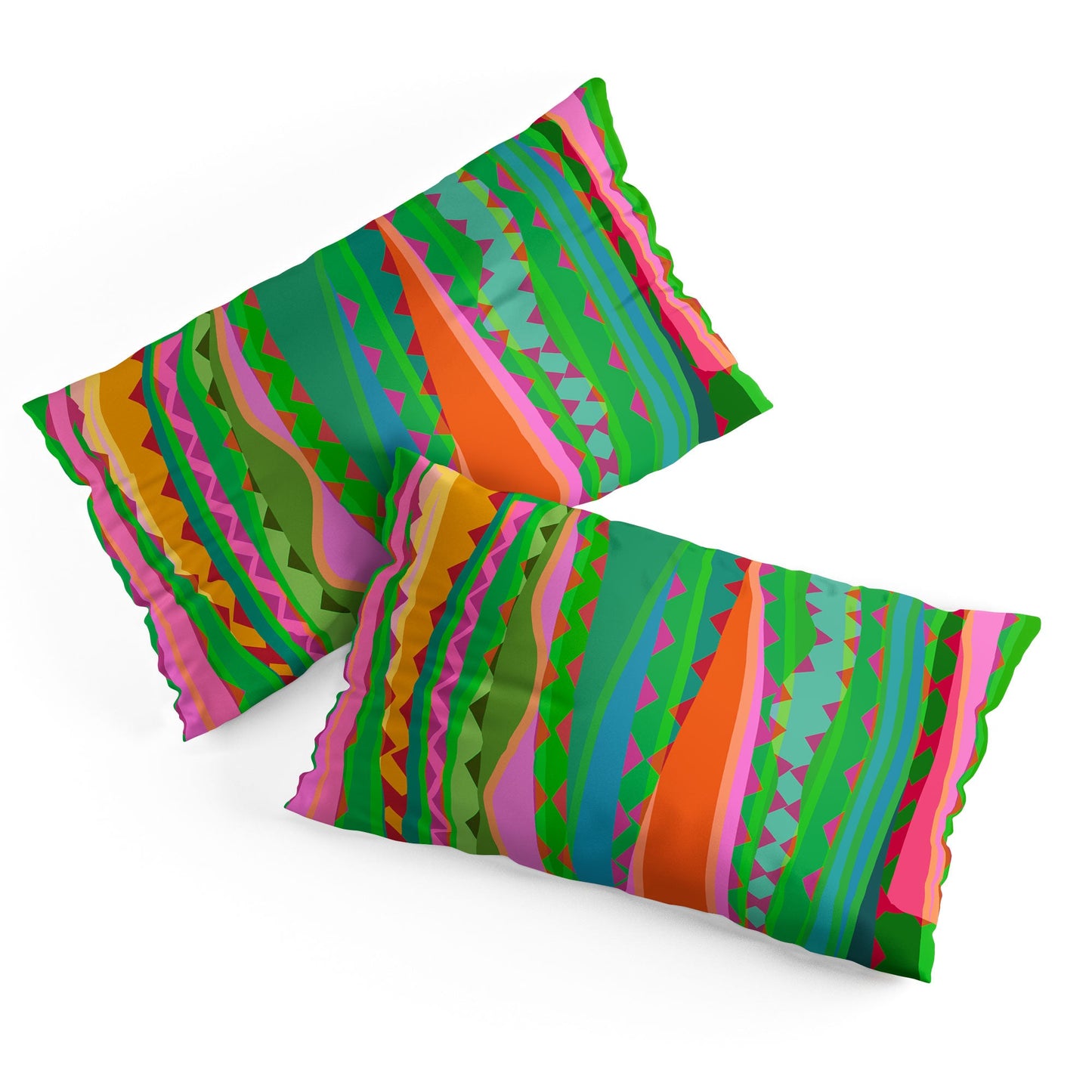 Mirimo Bazaar Brazil Green Pillow Shams