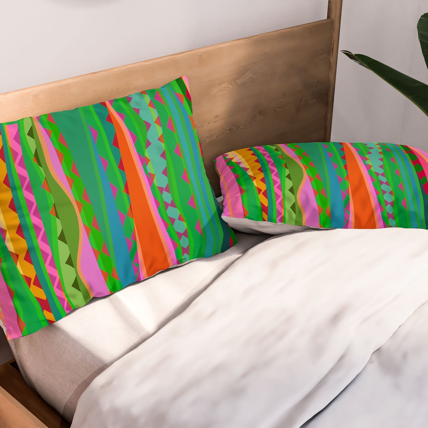 Mirimo Bazaar Brazil Green Pillow Shams