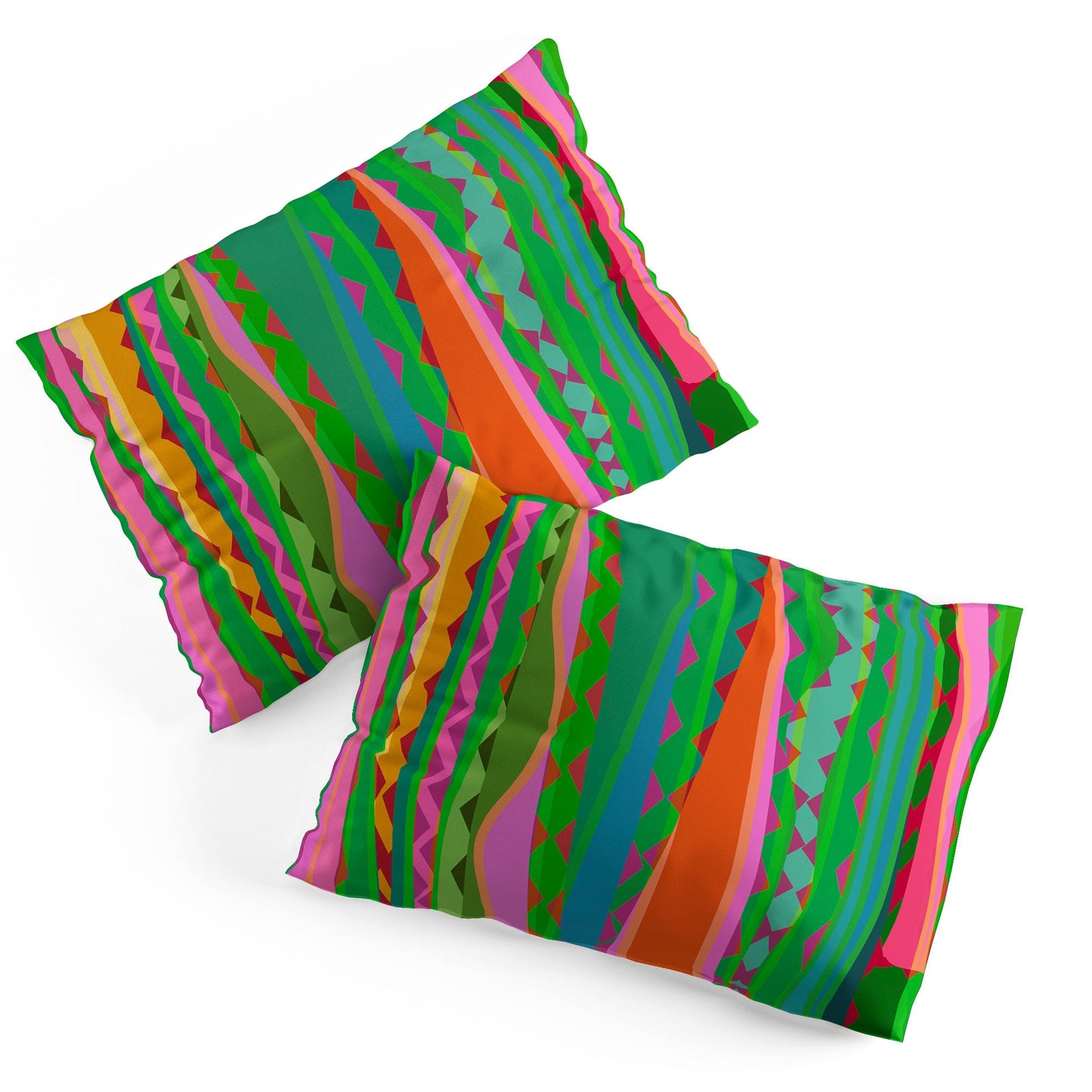 Mirimo Bazaar Brazil Green Pillow Shams