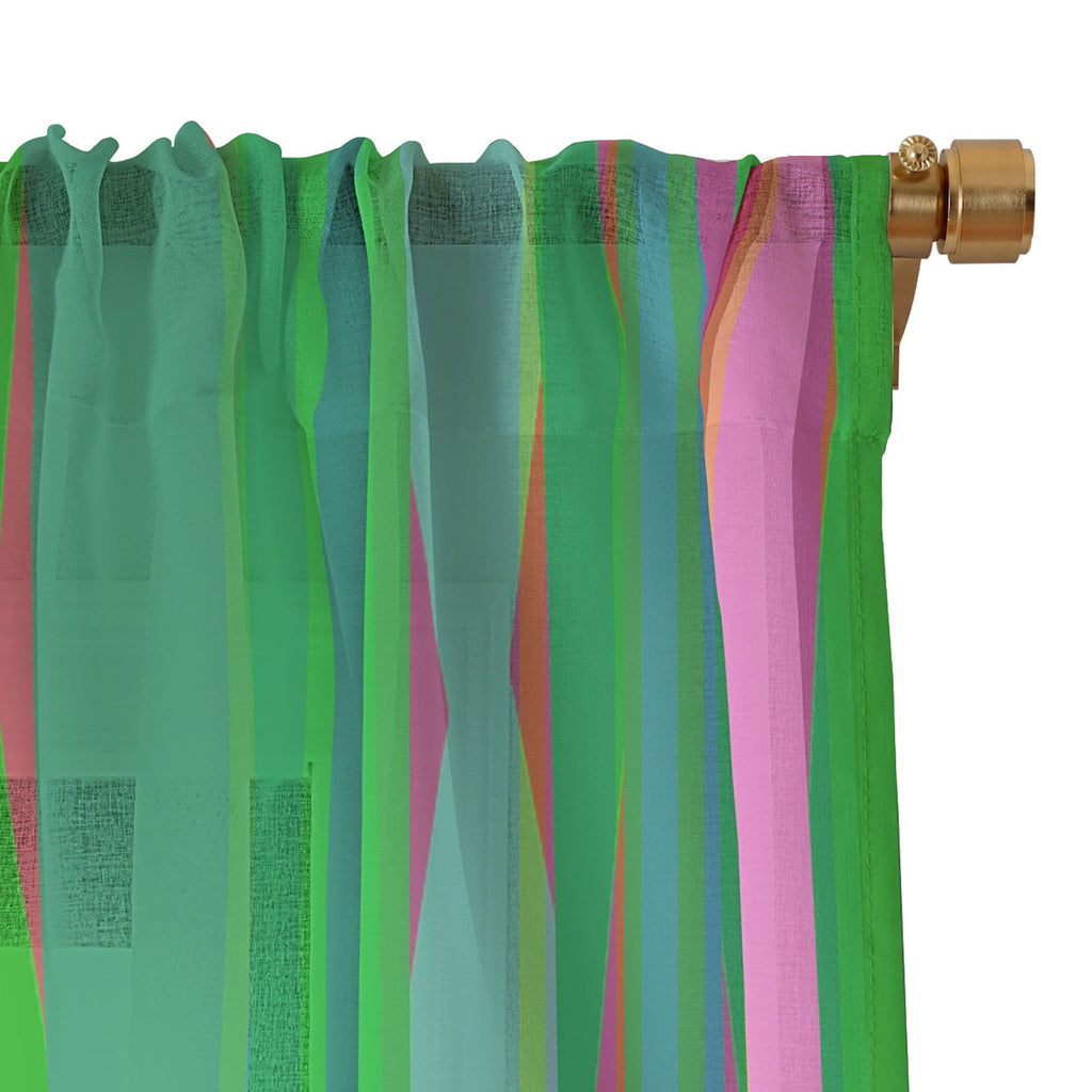 Mirimo Bazaar Brazil Green Sheer Non Repeat