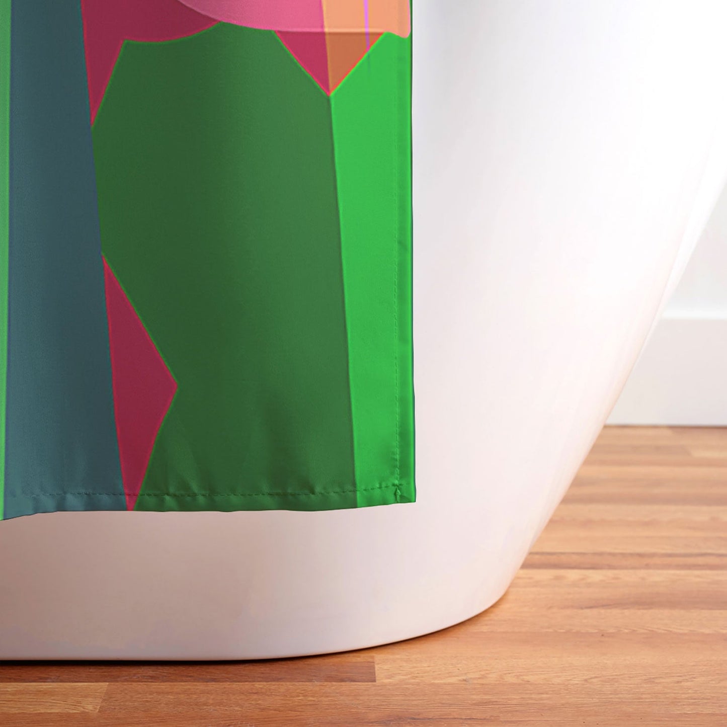 Mirimo Bazaar Brazil Green Shower Curtain