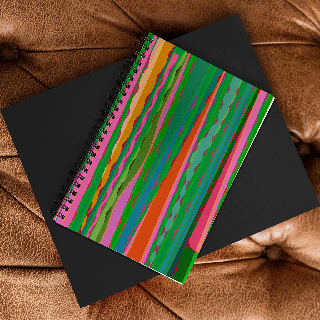 Mirimo Bazaar Brazil Green Spiral Notebook