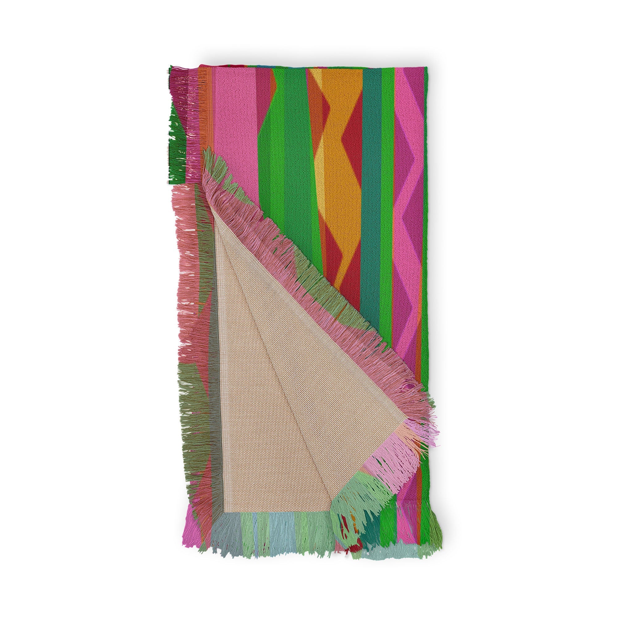 Mirimo Bazaar Brazil Green Throw Blanket