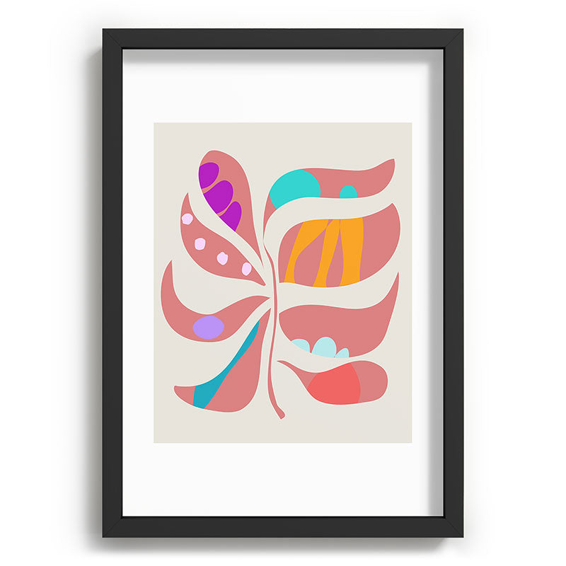 Mirimo Boho Leaf Recessed Framing Rectangle