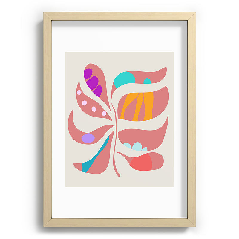 Mirimo Boho Leaf Recessed Framing Rectangle