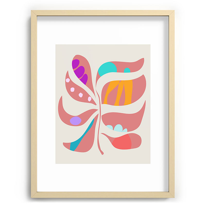 Mirimo Boho Leaf Recessed Framing Rectangle