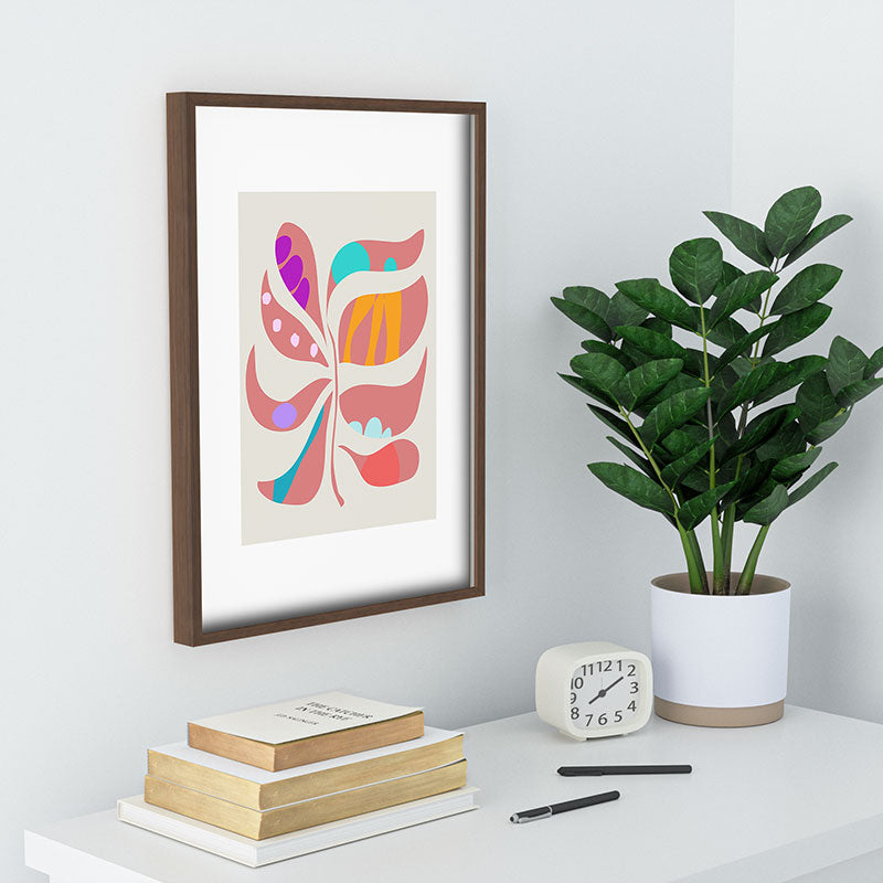 Mirimo Boho Leaf Recessed Framing Rectangle