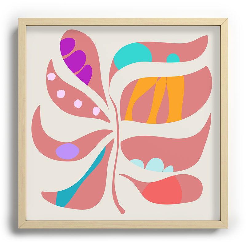 Mirimo Boho Leaf Recessed Framing Square