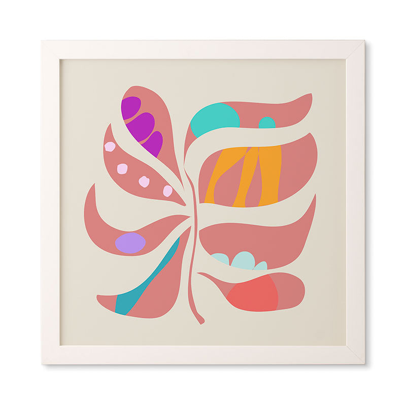 Mirimo Boho Leaf Framed Wall Art