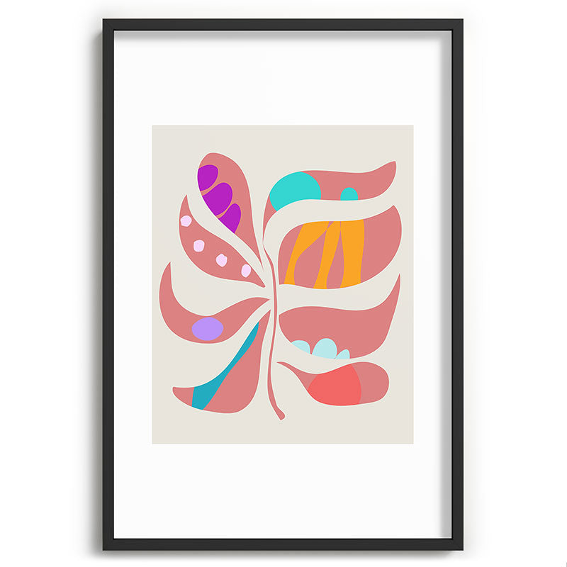 Mirimo Boho Leaf Recessed Framing Rectangle