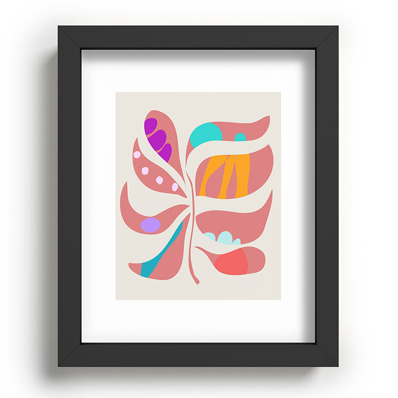 Mirimo Boho Leaf Recessed Framing Rectangle