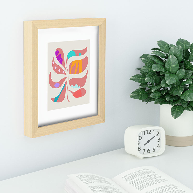 Mirimo Boho Leaf Recessed Framing Rectangle